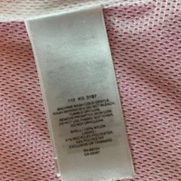 - Columbia Pink Windbreaker Jacket Girls Size 14/16 - Picture 8 of 13